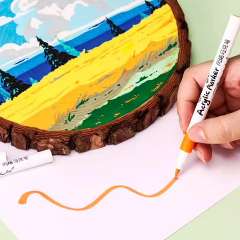 Маркеры акриловые 60 цв №DK001-60