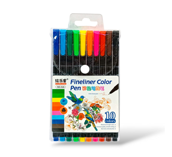 Ручка Fineliner 10 цв 516-10