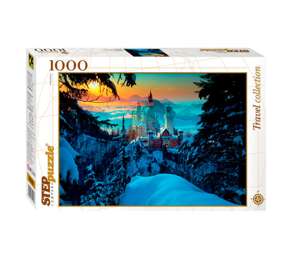 1000 "Бавария. Замок Нойшванштайн"