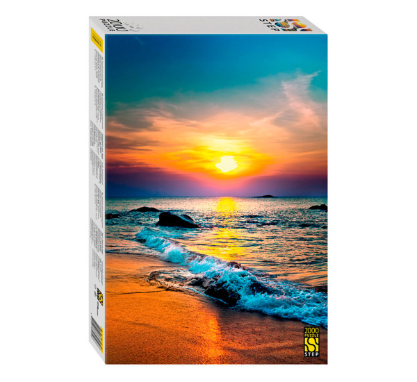 Мозаика "puzzle" 2000 "Закат на море"