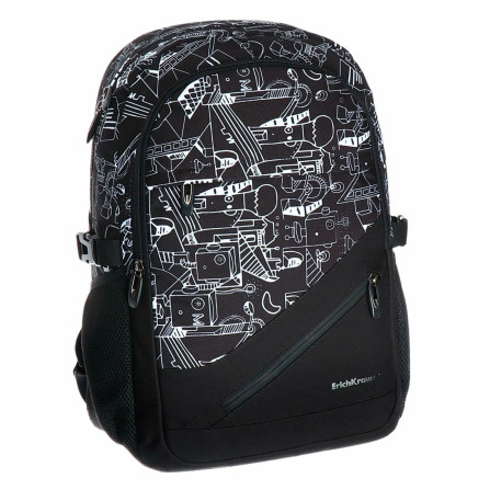 Рюкзак ErichKrause 19 L CityLin,черно-белый
