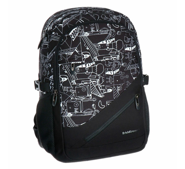 Рюкзак ErichKrause 19 L CityLin,черно-белый