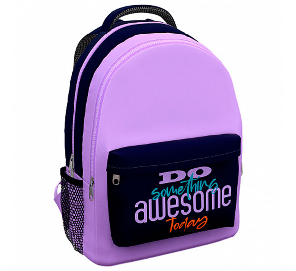 Рюкзак ErichKrause® EasyLine® с двумя отделениями  20L Awesome Things,разноцвет