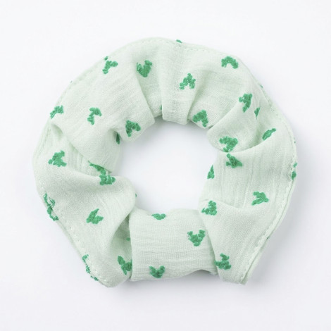 Резинки для волос "Scrunchie", (скранчи) цвет ассорти. мал. по 5
