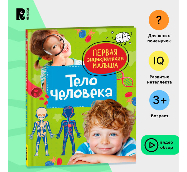 Тело человека. Первая энциклопедия малыша, Попова Л.А.