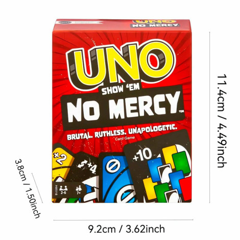 Игральные карты UNO-No Mercy  0129E-3