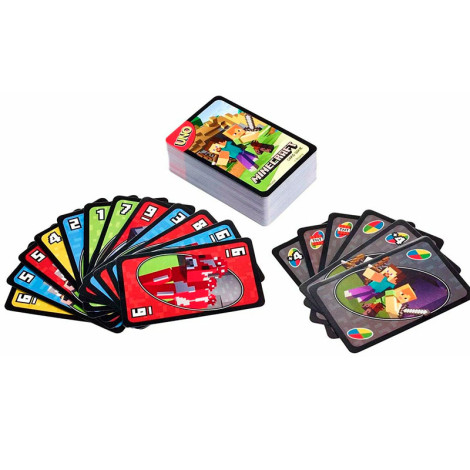 Игральные карты UNO "Minecraft"