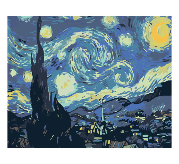 Картина по номерам 40*50 см YS-49054 Натюрморт в розовых тонах