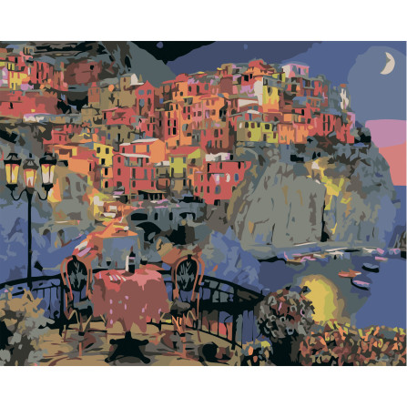 Картина по номерам 40*50 см YS-48159 Италия. Манарола