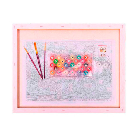 Картина по номерам 40*50 см YS-48159 Италия. Манарола