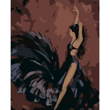 Картина по номерам 40*50 см YS-45047 Фламенко