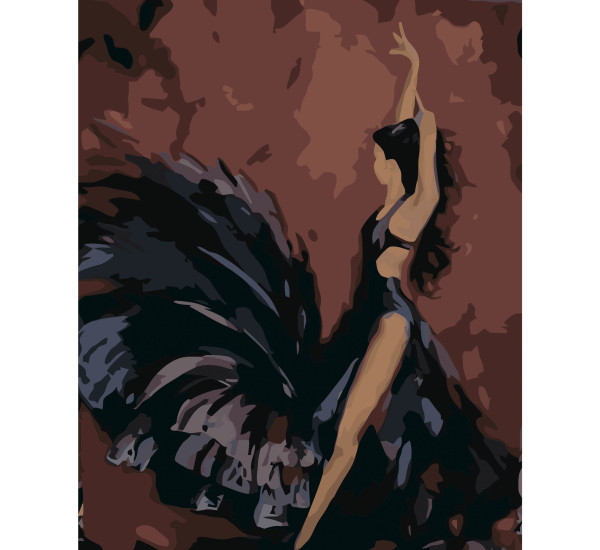 Картина по номерам 40*50 см YS-45047 Фламенко