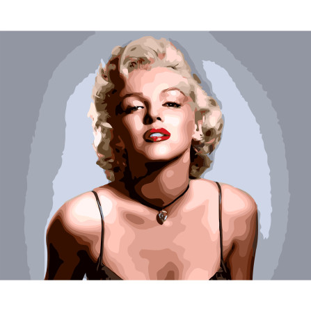 Картина по номерам 40*50 см YS-45207 Мэрилин Монро