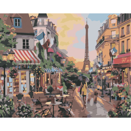 Картина по номерам 40*50 см YS-46367 День в Париже