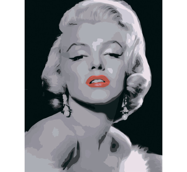 Картина по номерам 40*50 см YS-48104 Мэрилин Монро