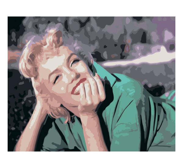 Картина по номерам 40*50 см YS-54823 Мэрилин Монро