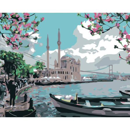 Картина по номерам 40*50 см YS-43604 Стамбул