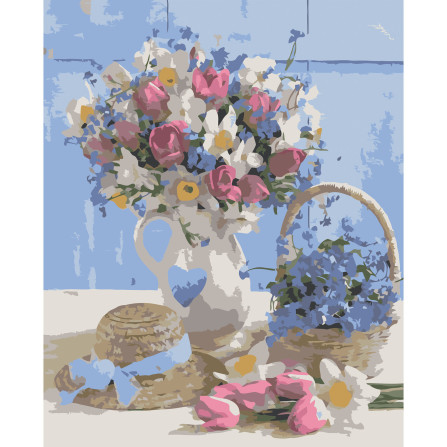 Картина по номерам 40*50 см YS-44838 Прекрасный букет