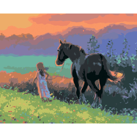 Картина по номерам 40*50 см YS-46416 Раннее утро