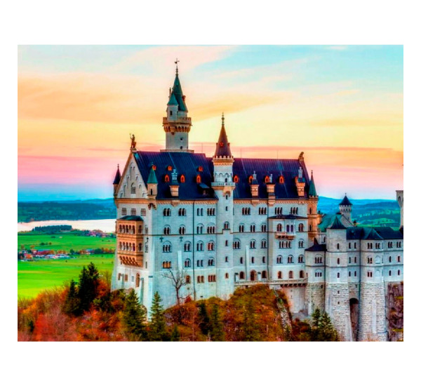 Алмазная картина 40*50 YS-44700 Осень в Баварии