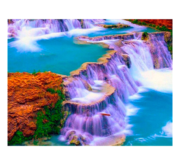 Алмазная картина 40*50 YS-48776 Сказочный водопад