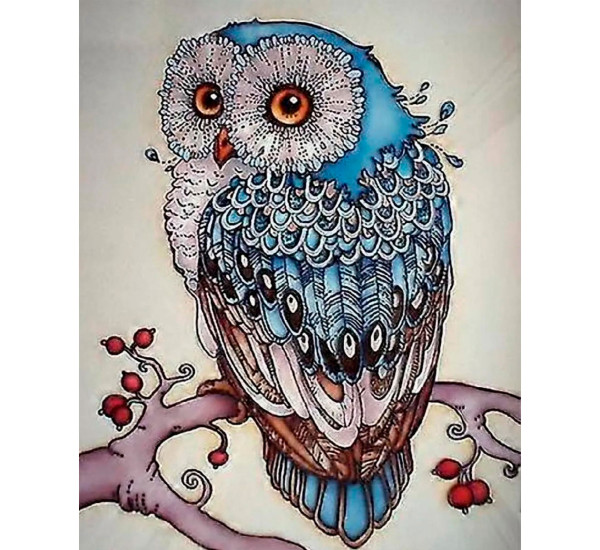 Алмазная картина 40*50  YS-52564 Сова