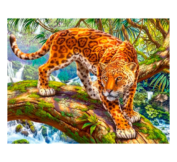 Алмазная картина 40*50  YS-49950 Ягуар