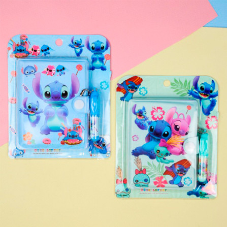 Блокнот мини с ручкой Стич Е-005