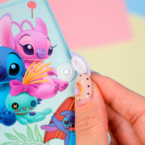 Блокнот мини с ручкой Стич Е-005