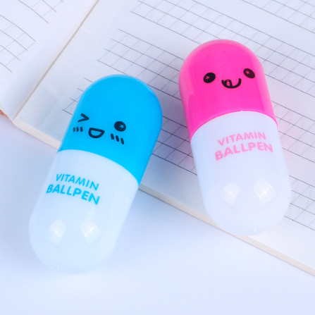 Шариковая ручка с витаминной капсулой 2 шт ABC-X03