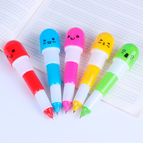 Шариковая ручка с витаминной капсулой 2 шт ABC-X03