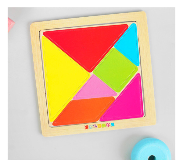 Головоломка Магнитный танграм QY-280  15 см