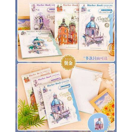 Скетчбук  MKA4-30-27041 "Marker Book"