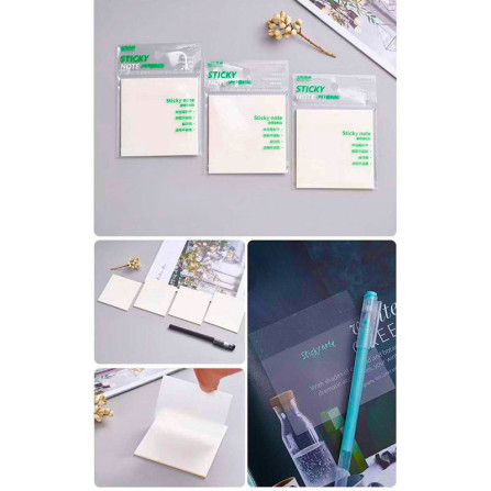 Прозрачные квадратные стикеры SSBC-BLT-8-1202