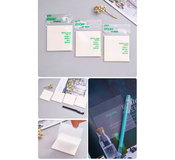 Прозрачные квадратные стикеры SSBC-BLT-8-1202