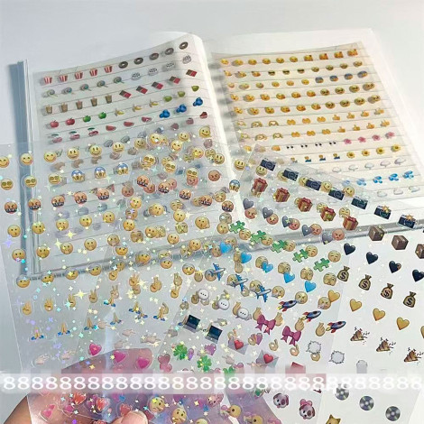 Книга наклеек «Милый маленький носик» Н802