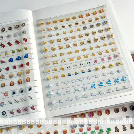 Книга наклеек «Милый маленький носик» Н802