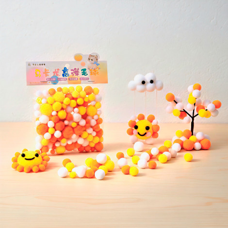 Помпон-макарон своими руками MG-3573