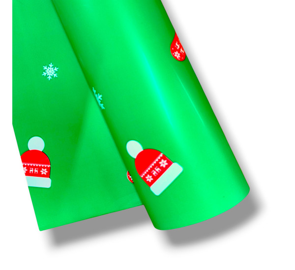 Упаковочная бумага  НОВОГОДНЯЯ   (50см x 70см)