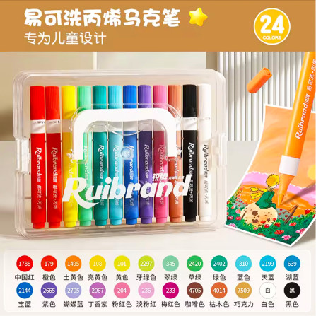 Маркеры акриловые 24цв 587-24