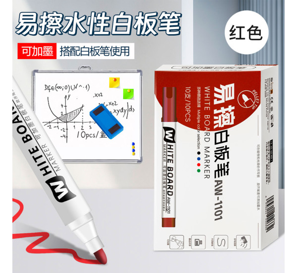 Маркер для доски красный 1101