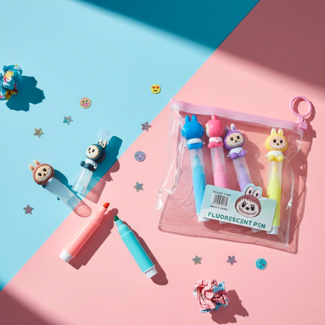 Текстовыделитель набор 6 шт 808-5 Labubu