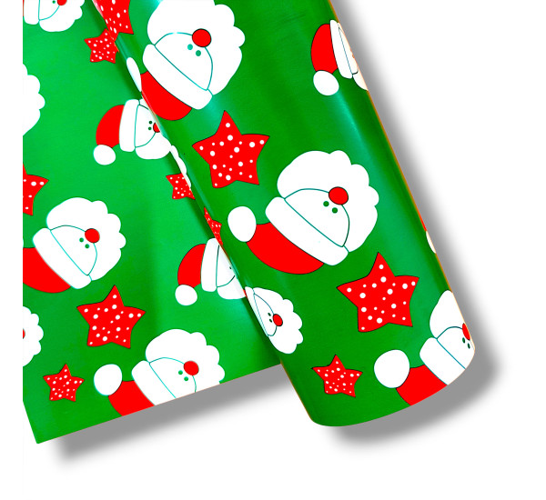 Упаковочная бумага  НОВОГОДНЯЯ   (100см x 140см)