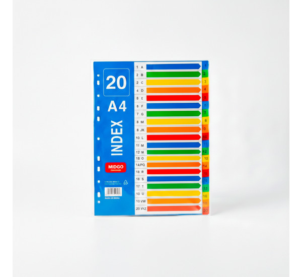 Разделитель цветной 1-20 MG-020