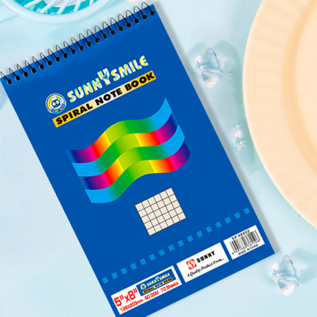 Блокнот А-5 на спирали клетка 50 л