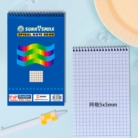 Блокнот А-5 на спирали клетка 50 л