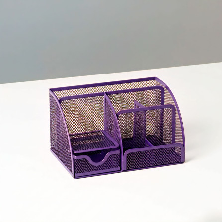 Органайзер металлический цветной 7 отд 8089C