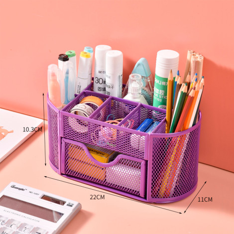 Органайзер металлический (цв ассорти 9 отд) 9059