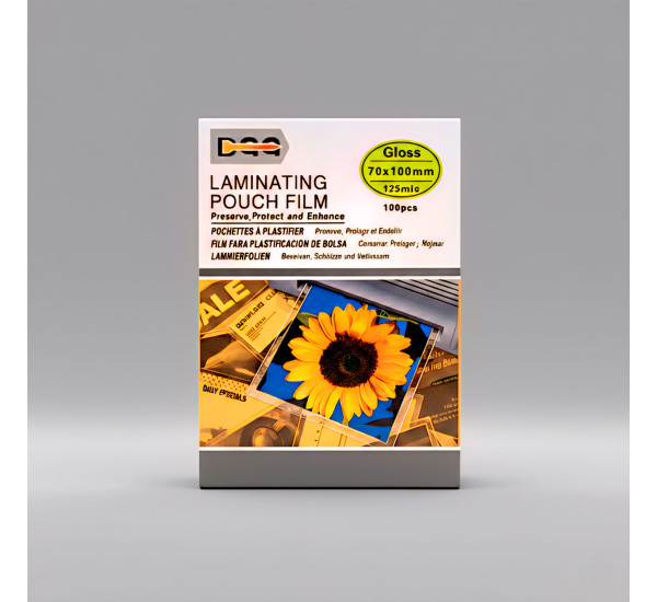 Пленка для ламинирования 70х100 mm 125 mic 100 шт DGG