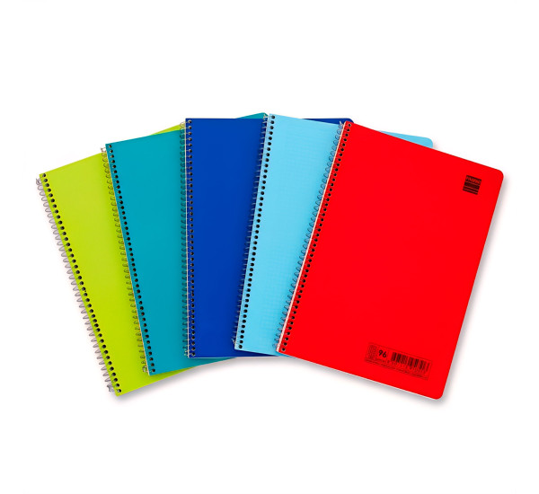 Тетрадь А-4 96 л клетка пластиковая обложка PROPAD